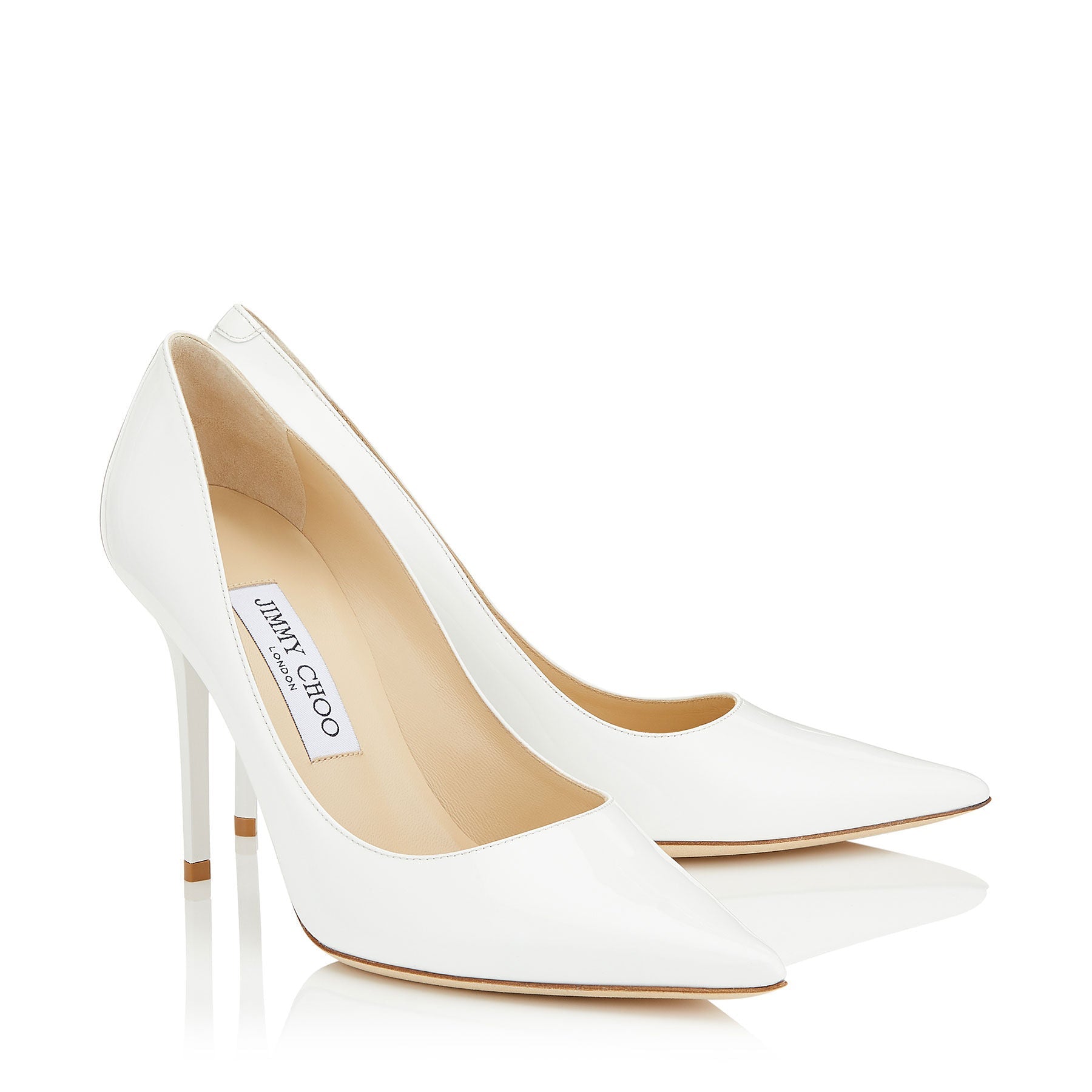 Abel 100 leather pumps - White