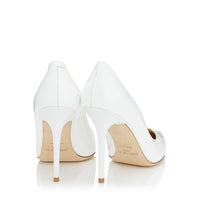 Abel 100 leather pumps - White