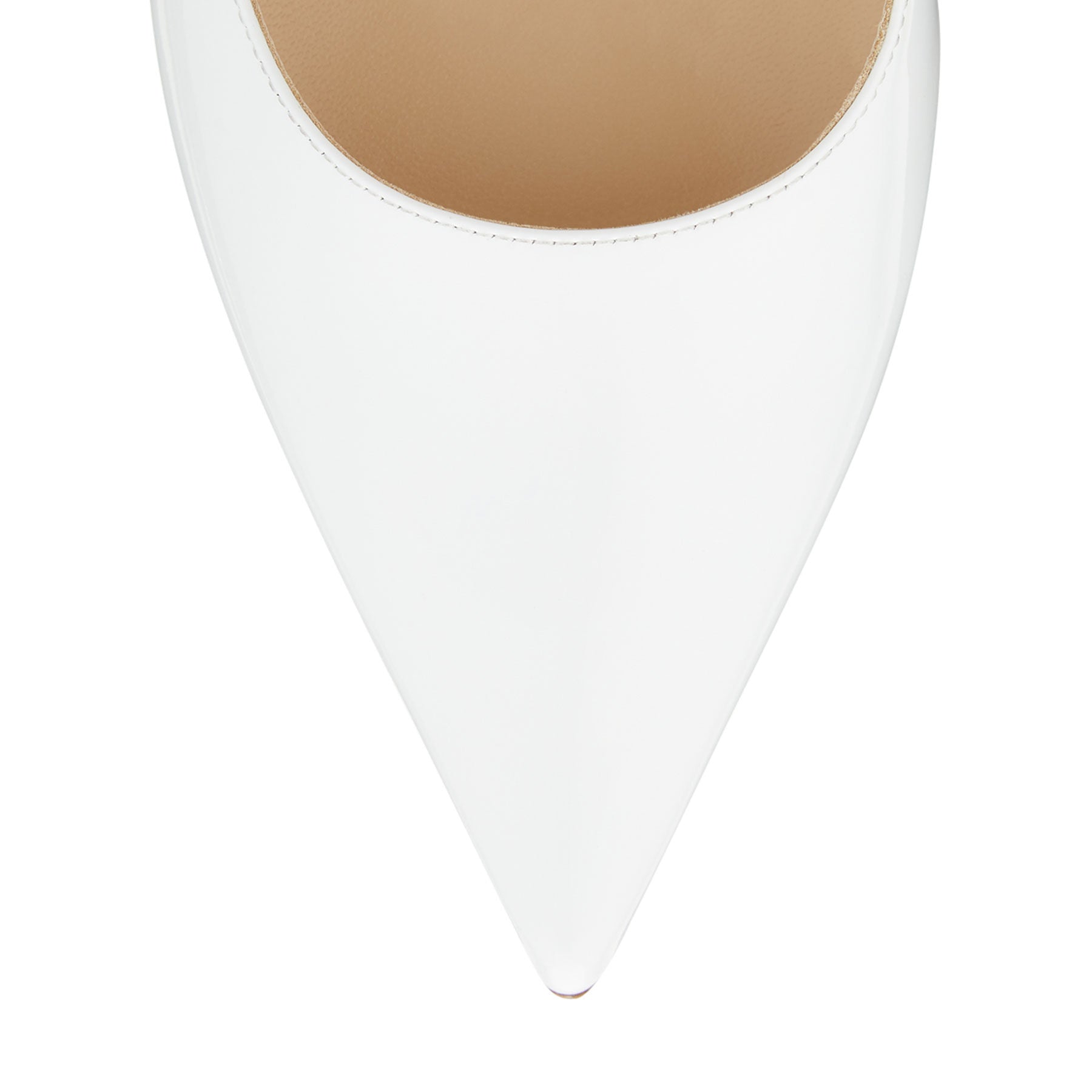 Abel 100 leather pumps - White