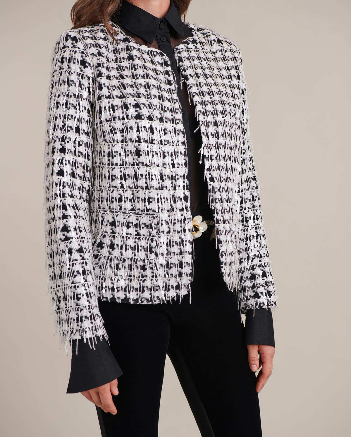 Black/White / Veste Abigail