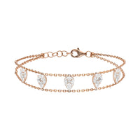 BRACELET UNION OR ROSE