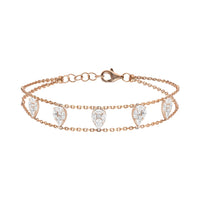 PT2_PrixTroca:2415€_VentesTroca:0_QtyTroca:1_ST:0%_Bracelet Union en Or rose 18K serti de diamants - Rose