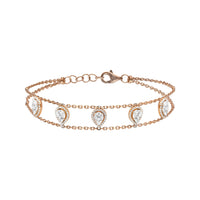 PrixTroca:2065€_VentesTroca:1_QtyTroca:1_ST:100%_Bracelet Union en Or rose 18K serti de diamants - Rose