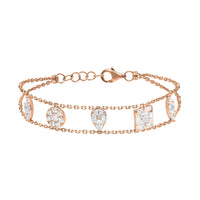 BRACELET  OR ROSE