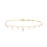 PrixTroca:450€_VentesTroca:0_QtyTroca:1_ST:0%_Bracelet Délicatesse en Or jaune 18K serti de diamants - Jaune
