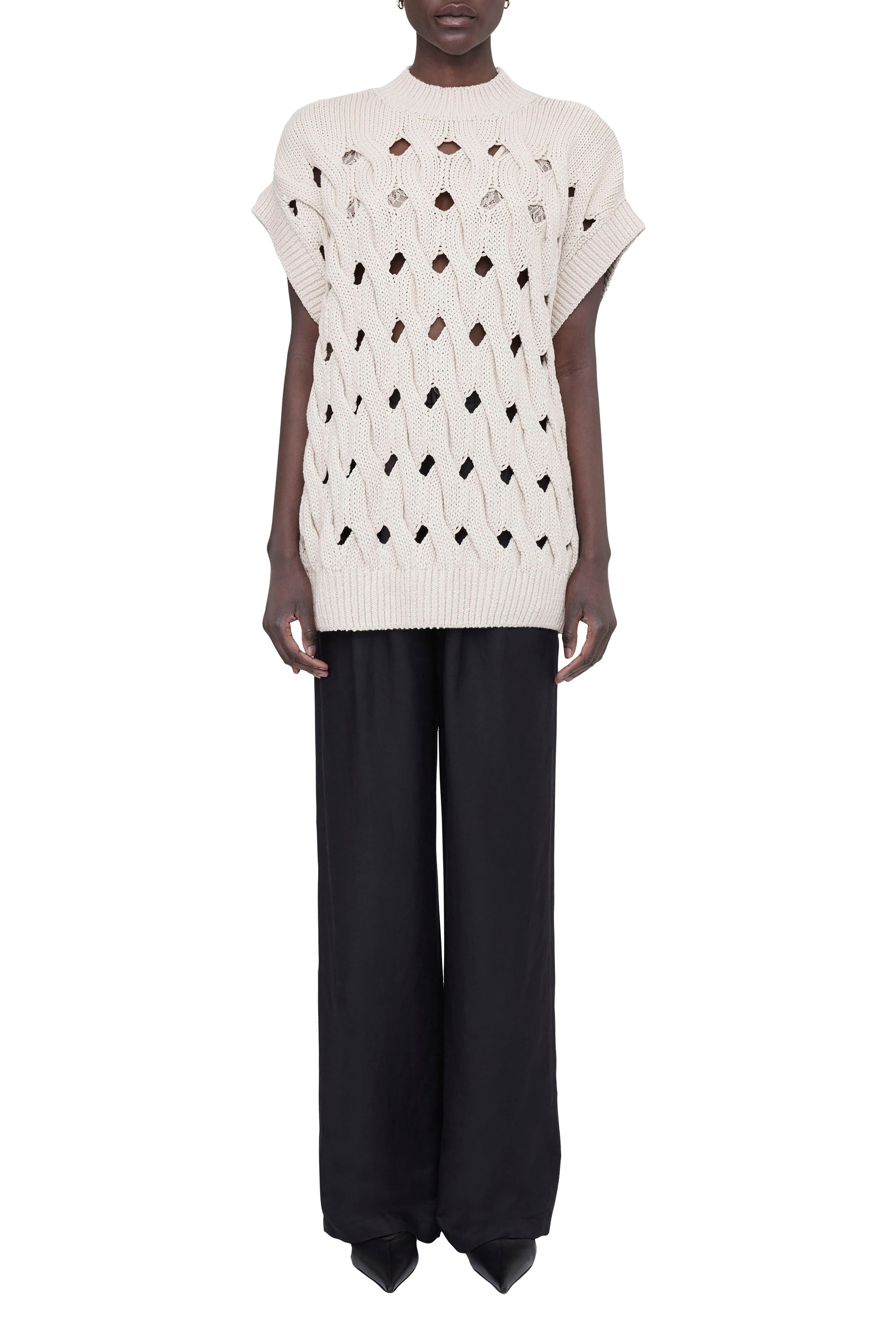 67qty RELIQUAT 95€ / DRAY VEST - CREAM