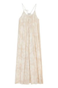AIDA MAXI DRESS - OAT MUSHROOM PRINT