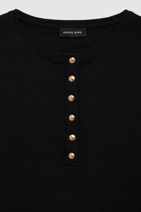Alessia T-shirt - Black