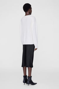1qty NEW / BAR SILK SKIRT - BLACK