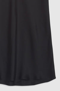 1qty NEW / BAR SILK SKIRT - BLACK
