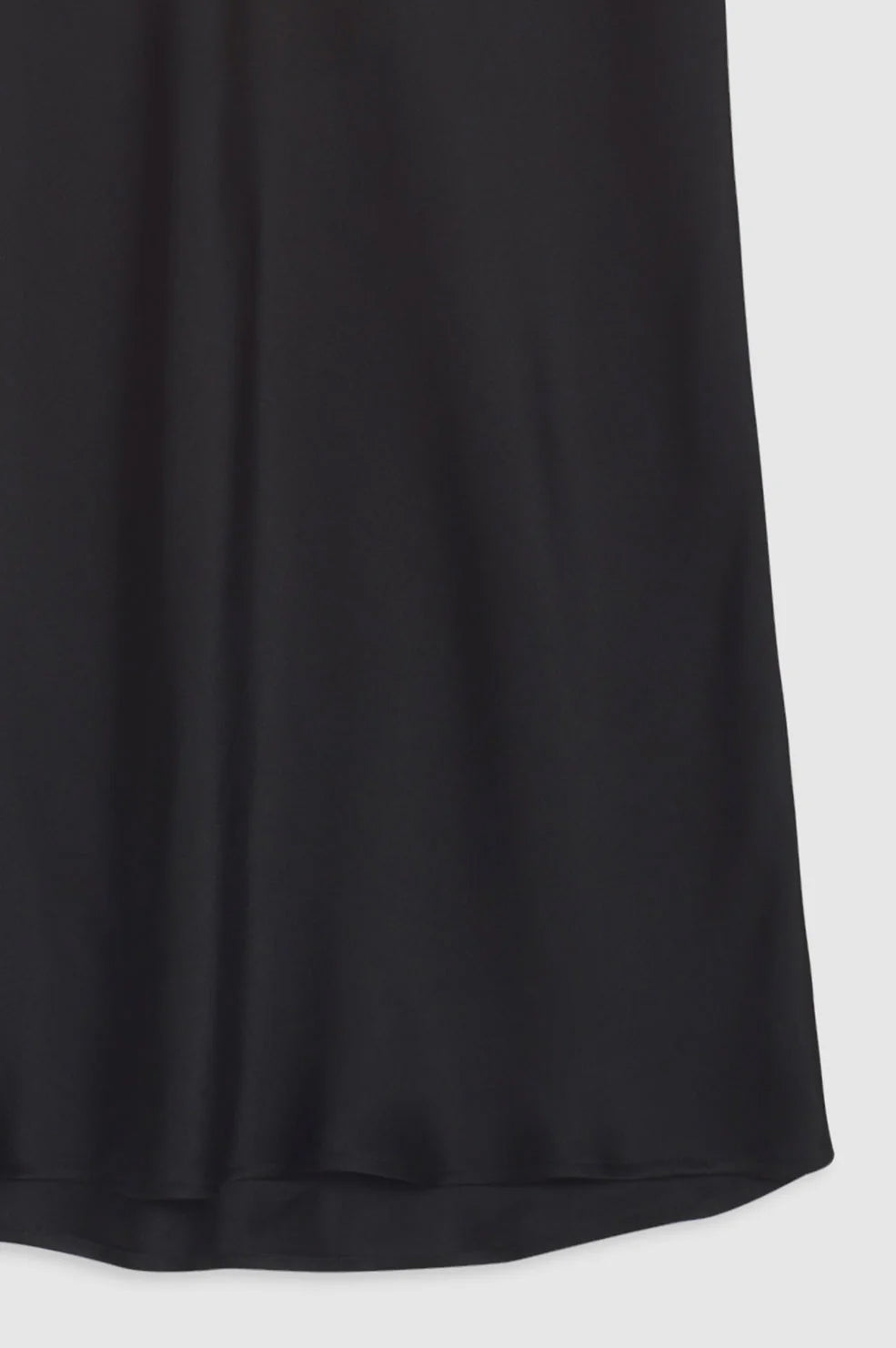 1qty NEW / BAR SILK SKIRT - BLACK