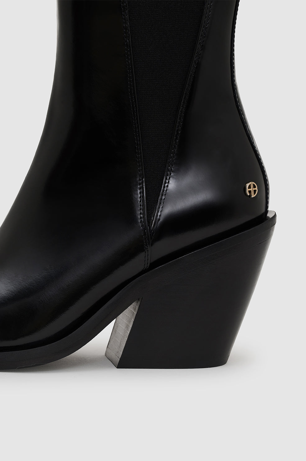 24qty NEW / BEKAH BOOTS - HIGH-SHINE BLACK