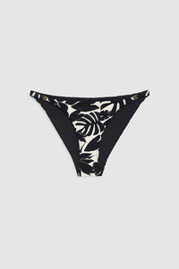BELLAMY BIKINI BOTTOM - BLACK BIRD OF PARADISE