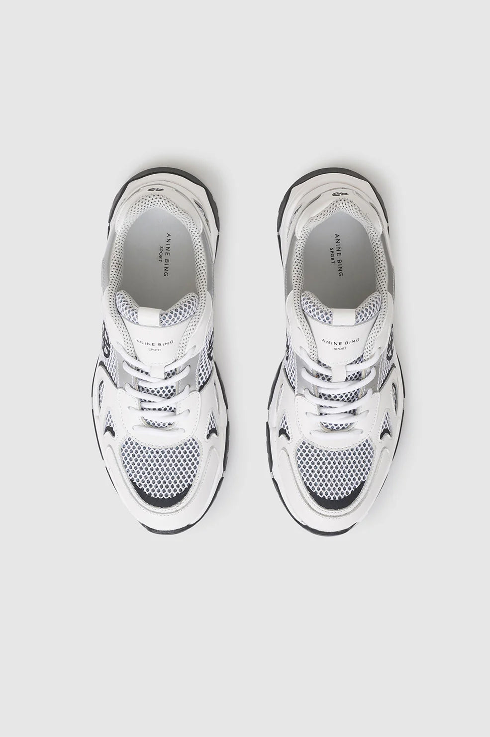 Baskets Brody en cuir - White