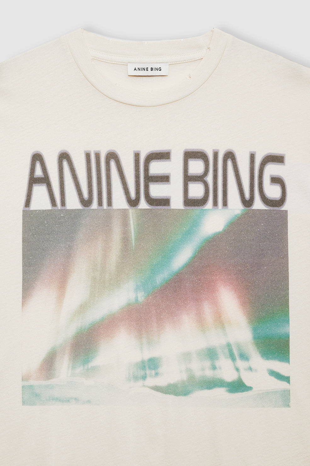 CADE TEE NORTHERN LIGHTS - OFF WHITE