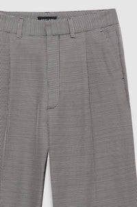 CARRIE PANT - BLACK AND WHITE MINI HOUNDSTOOTH