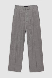 CARRIE PANT - BLACK AND WHITE MINI HOUNDSTOOTH