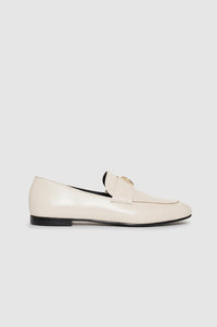 CORRINE LOAFERS - BONE MONOGRAM