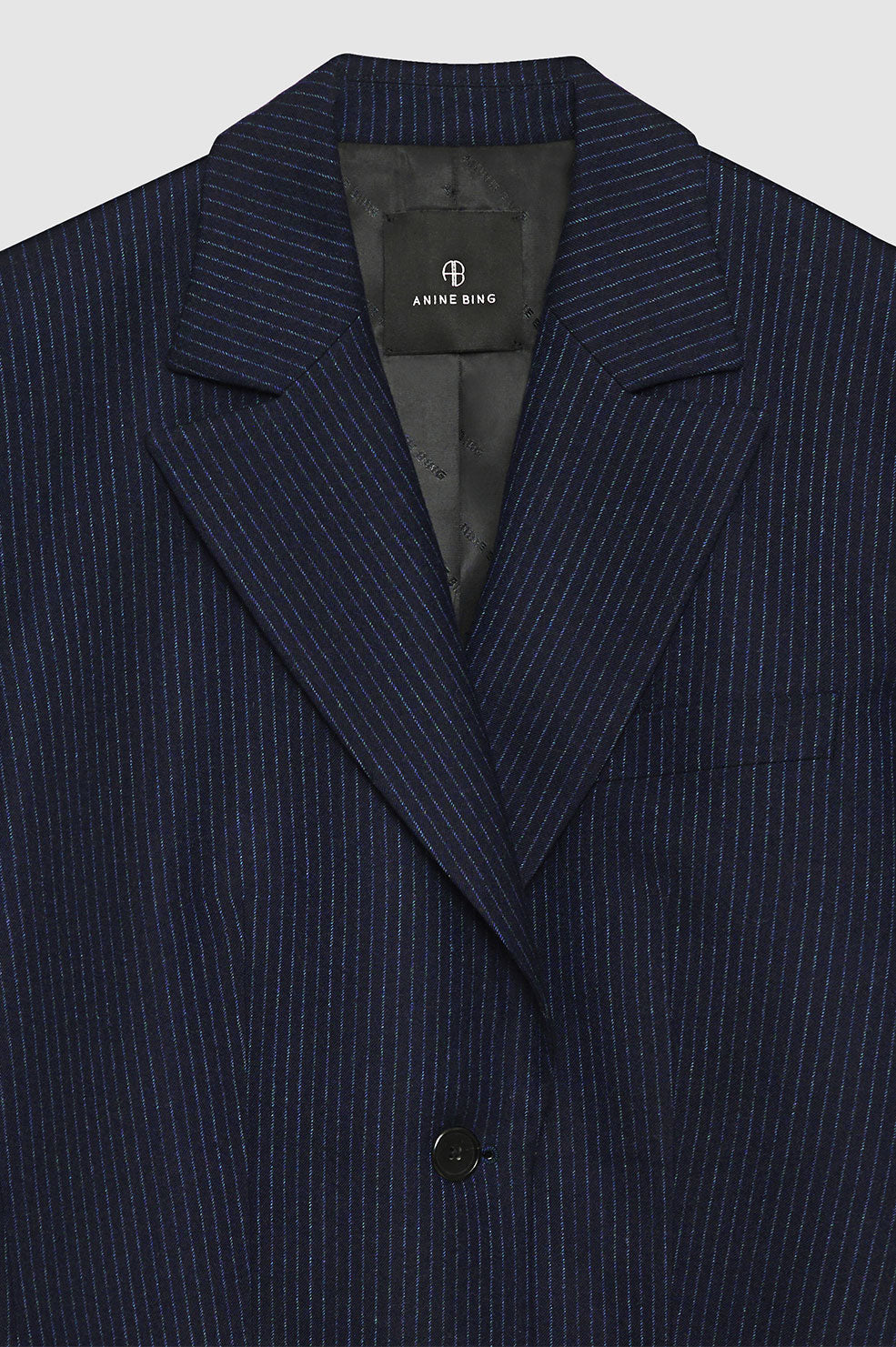 25qty NEW / DECLAN BLAZER - NAVY PINSTRIPE