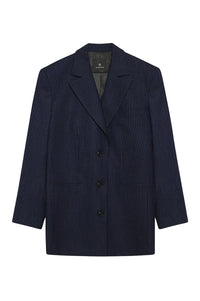 25qty NEW / DECLAN BLAZER - NAVY PINSTRIPE