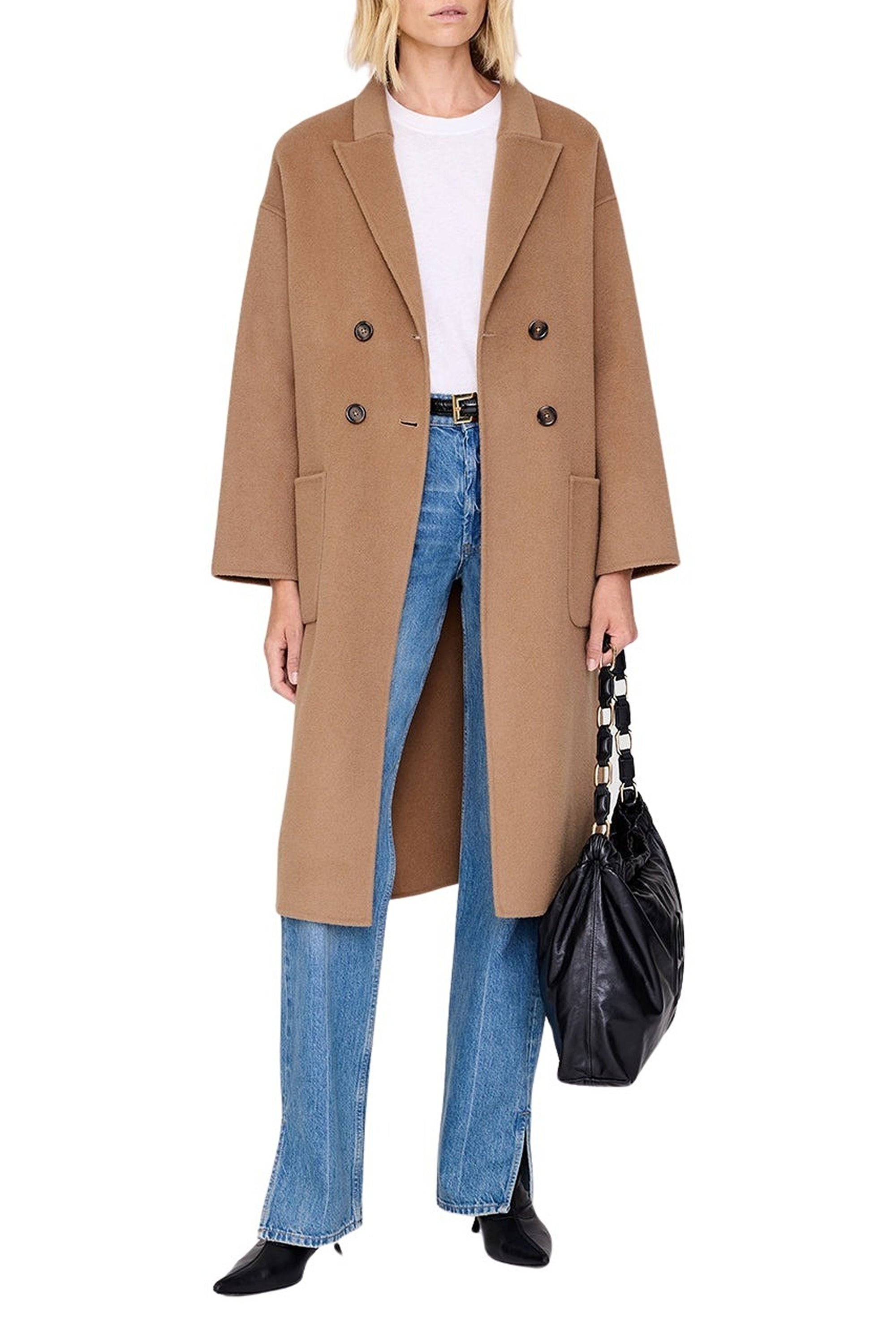 1qty NEW / DYLAN COAT - CAMEL CASHMERE BLEND