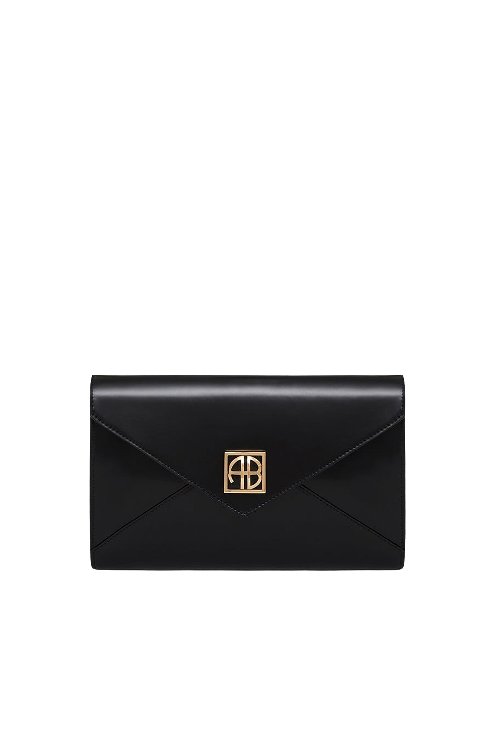 Pochette Elly en cuir - Black