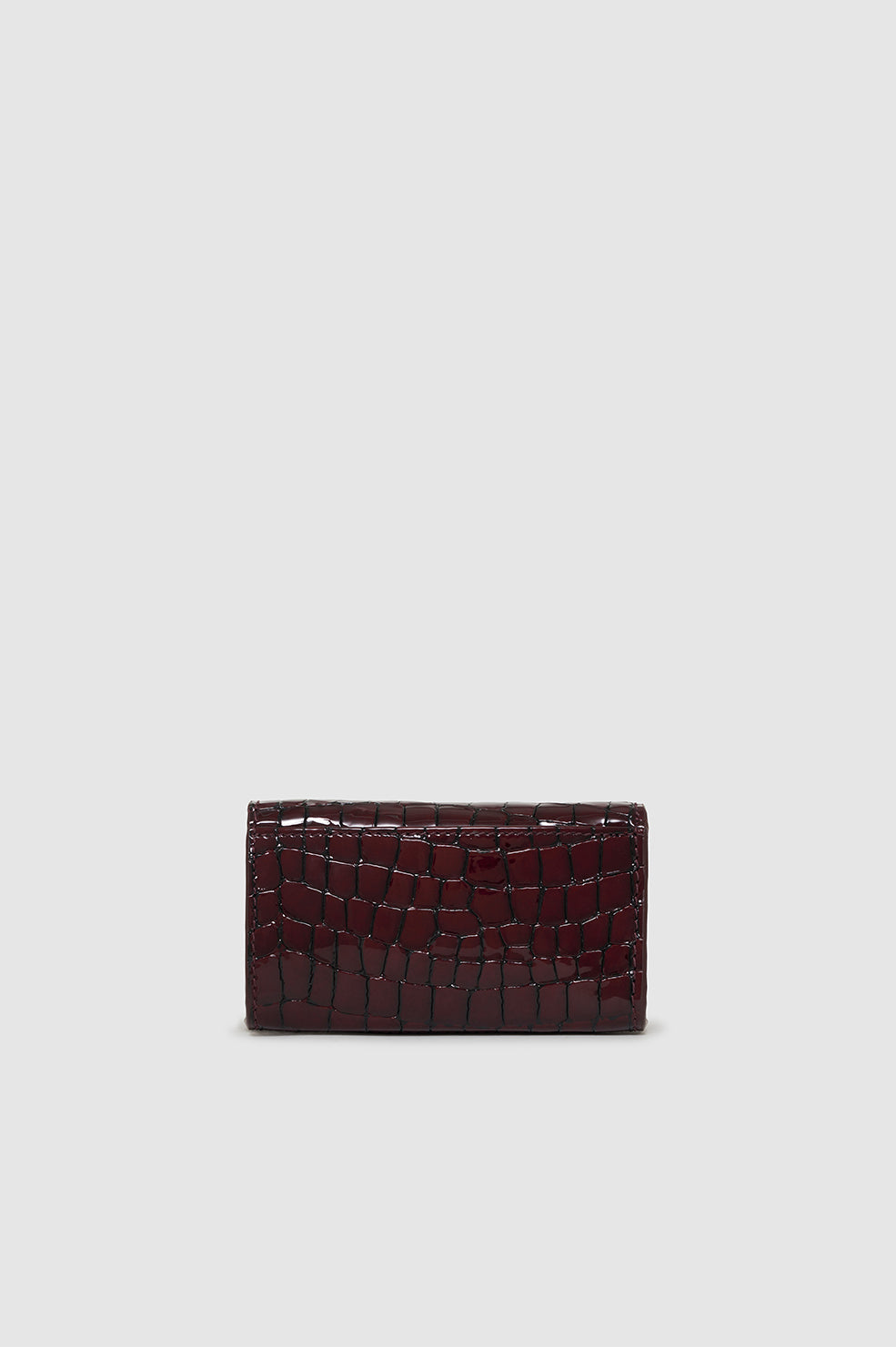 1qty NEW / ELLY WALLET - BURGUNDY EMBOSSED