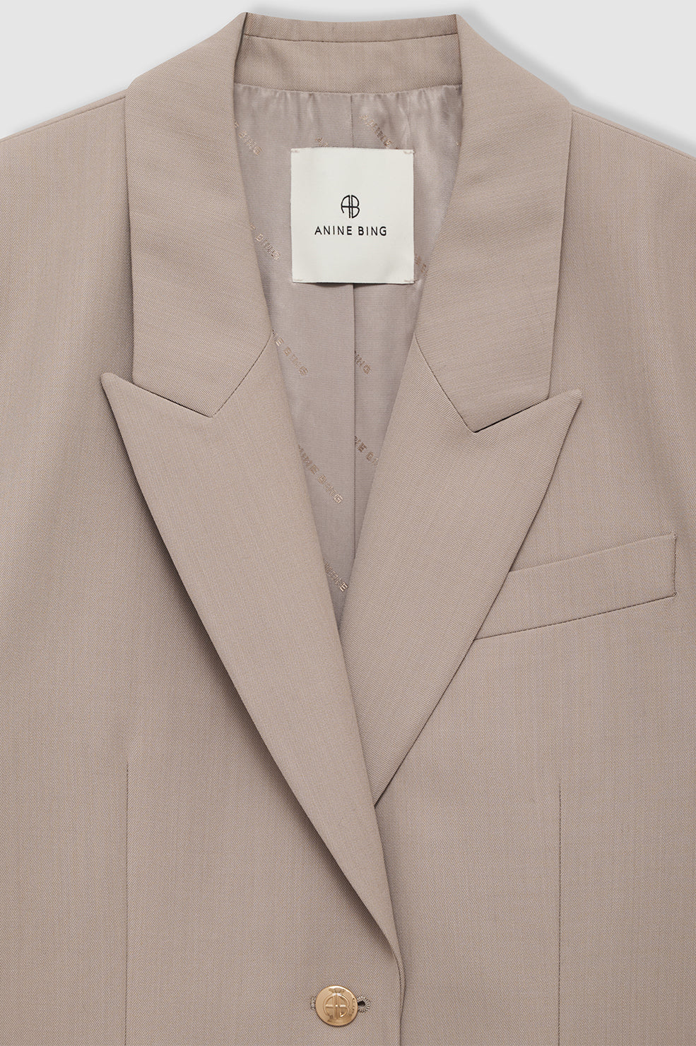 7qty NEW / EMY BLAZER - TAUPE