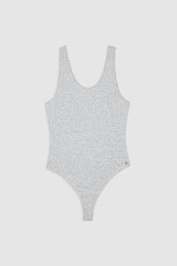 GINNY BODYSUIT - HEATHER GREY