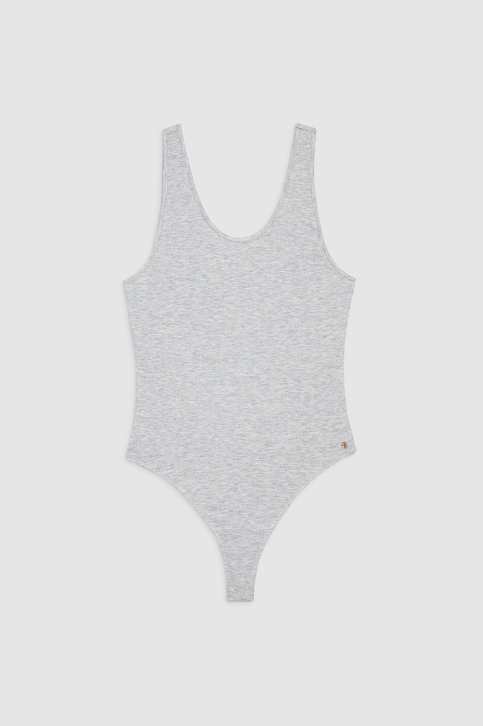 GINNY BODYSUIT - HEATHER GREY