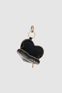 2qty NEW / HARRIETT COIN PURSE - BLACK EMBOSSED