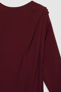 Robe mini Haven - Burgundy