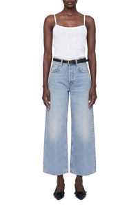Heath high-waisted jeans - Washed Blue