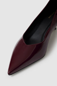 Escarpins Hilda en cuir - Red