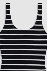 JACE ONE PIECE - BLACK AND WHITE STRIPE