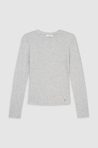 JO LONG SLEEVE TEE - HEATHER GREY