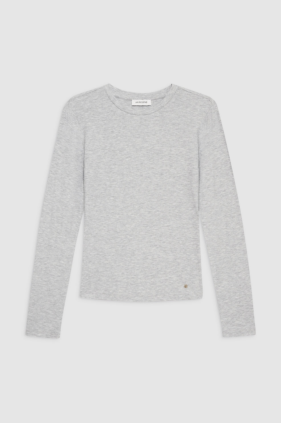 JO LONG SLEEVE TEE - HEATHER GREY