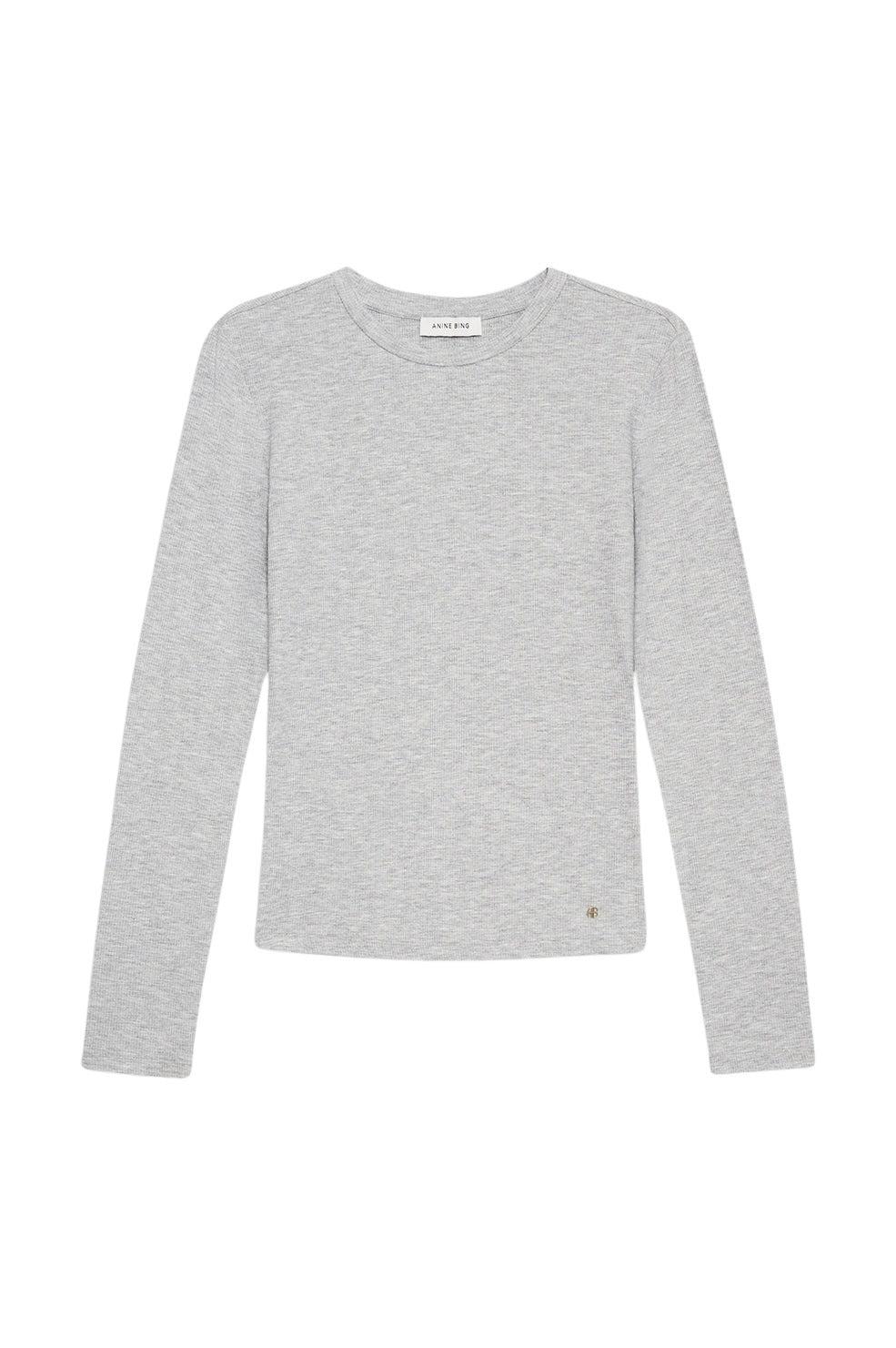 Jo long-sleeved T-shirt - Grey Melange