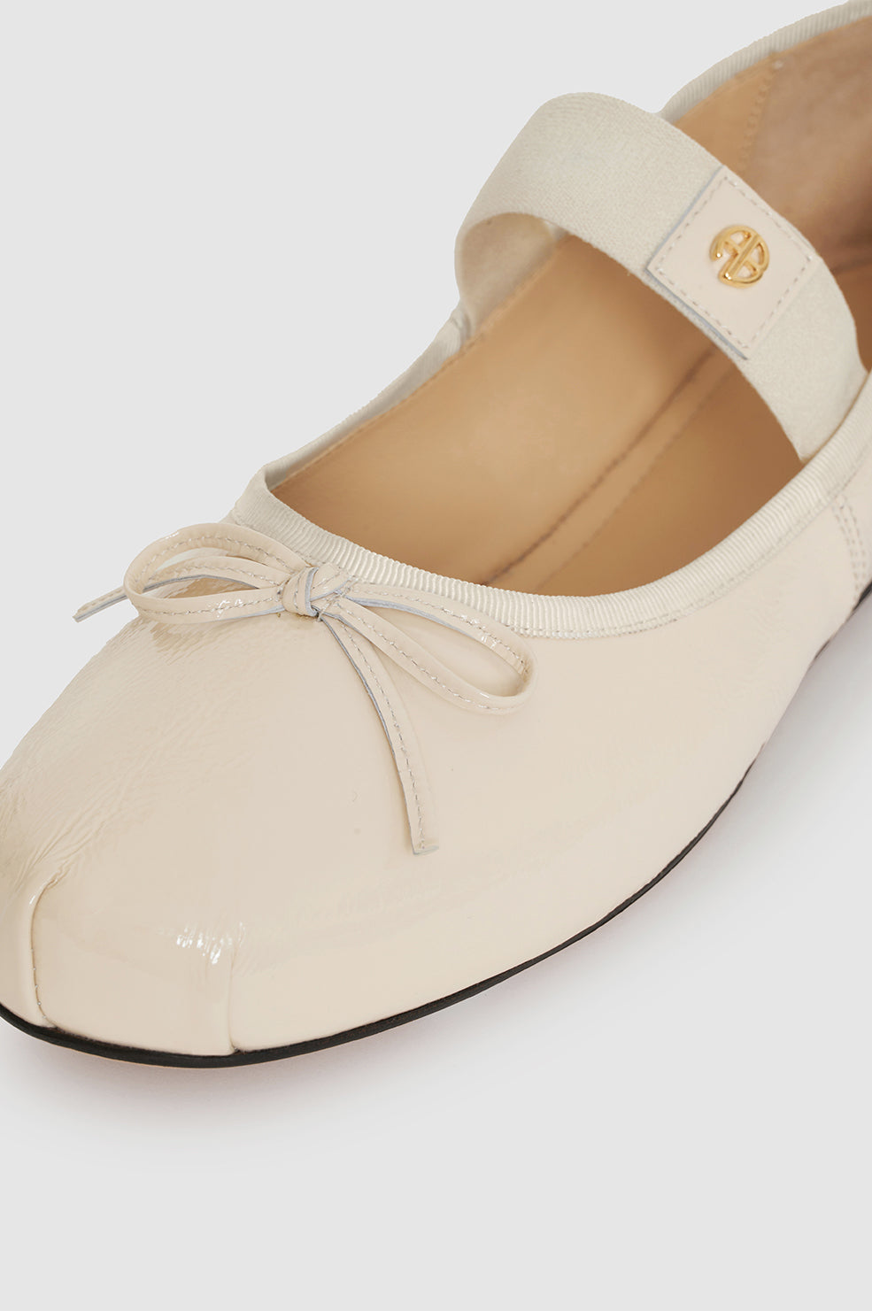 Ballerines Jolie en cuir - Ivory