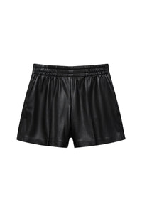 Kam high waist shorts - Black