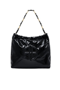 2qty NEW / KATE SHOULDER BAG - HIGH-SHINE BLACK