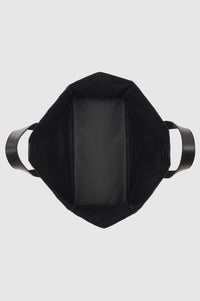 1qty NEW / LARGE RIO TOTE - BLACK RECYCLED LEATHER