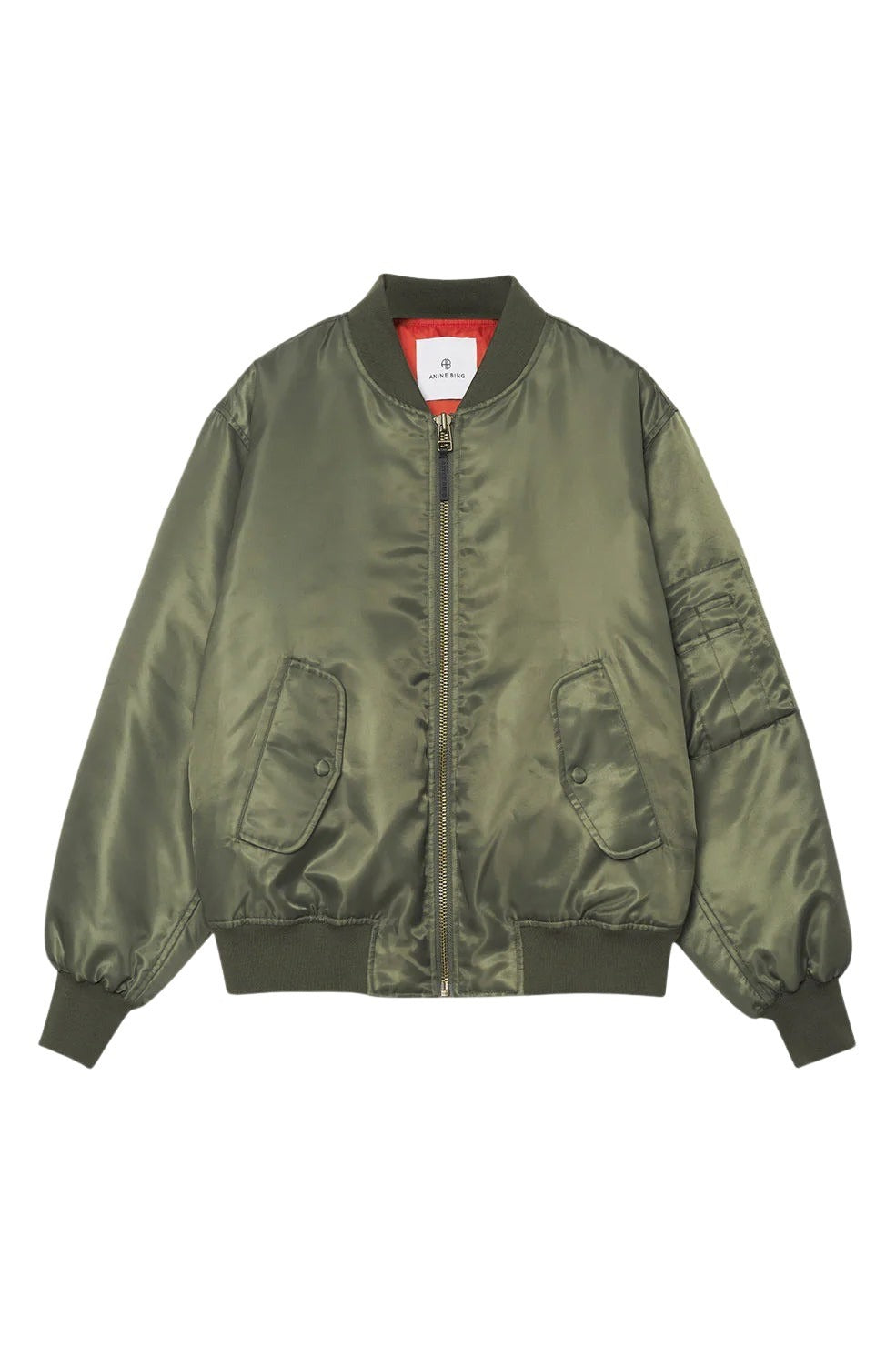 2qty NEW / LEON BOMBER - ARMY GREEN