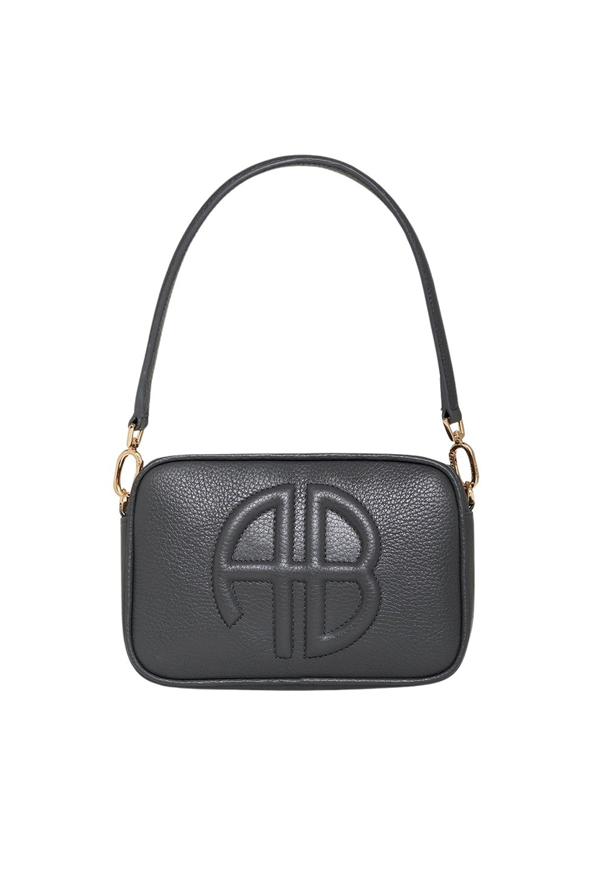 LILI BAG - GREY PEBBLED