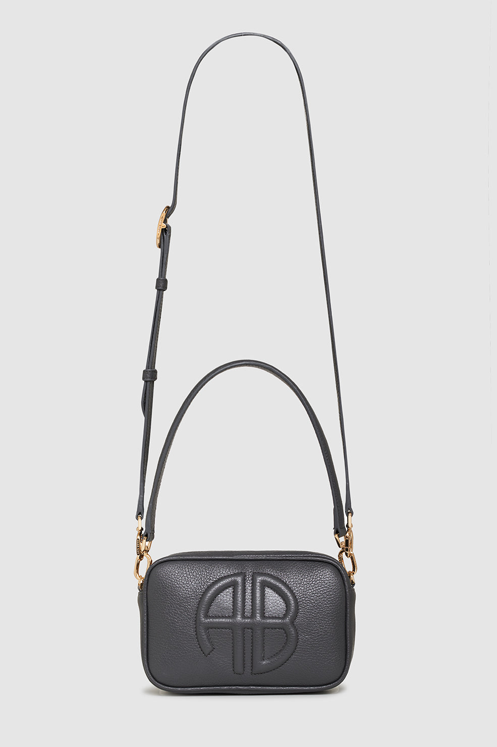 LILI BAG - GREY PEBBLED