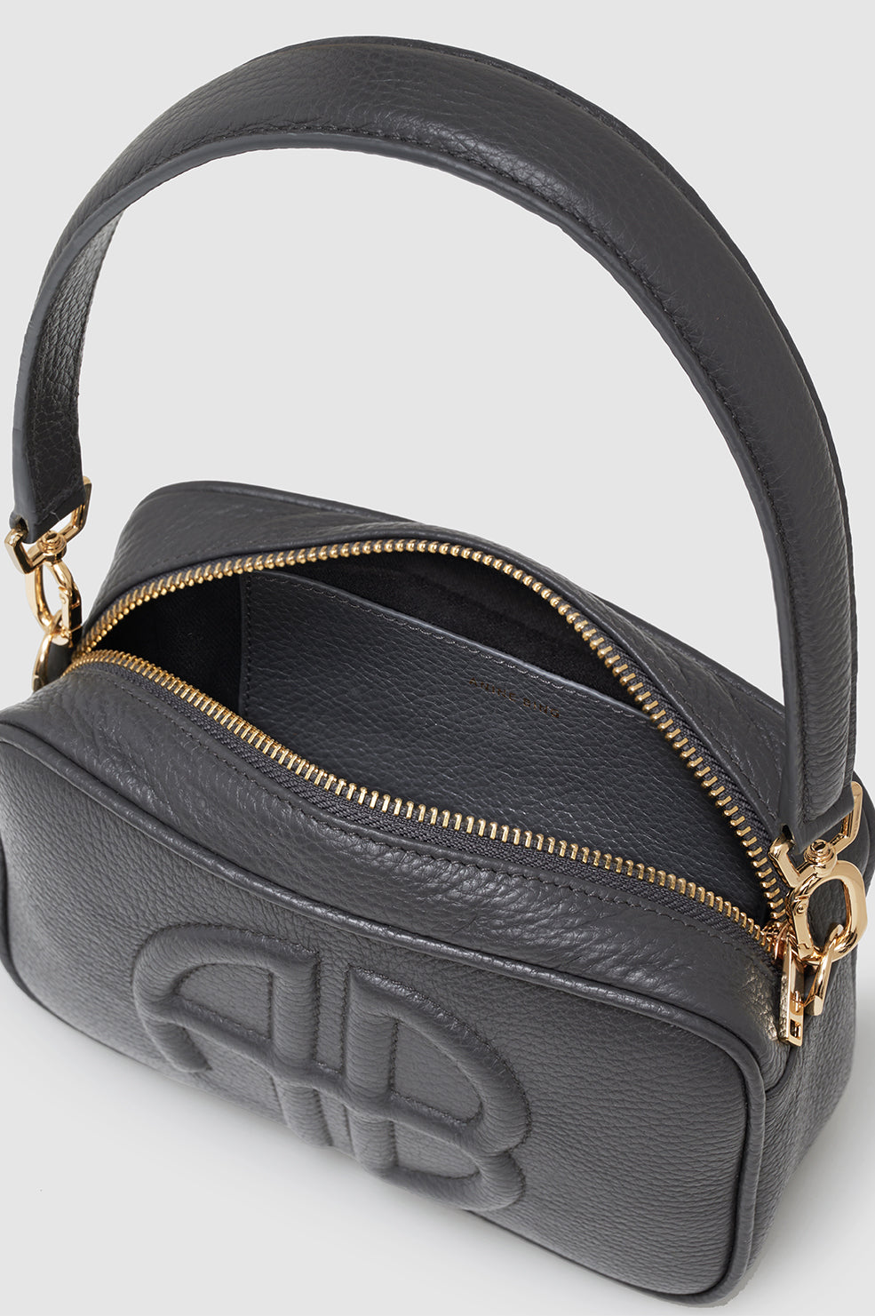 LILI BAG - GREY PEBBLED