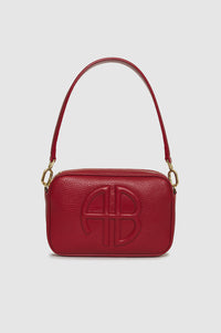 LILI BAG - RED PEBBLED