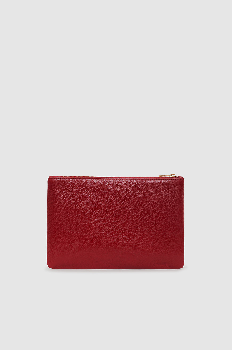 5qty NEW / LILI POUCH - RED PEBBLED
