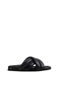 123qty NEW / LIZZIE SLIDES - BLACK