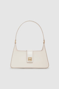 LOU SHOULDER BAG - HIGH-SHINE BONE